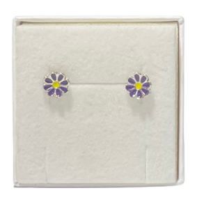 Lilla blomst restikker