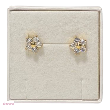 Blomster restik klare zirkoner