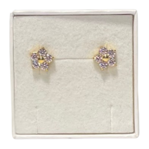 Blomster restik lyserde zirkoner