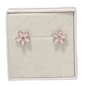 restik med lyserd blomst og zirkon