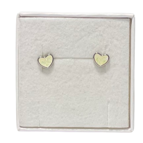 Hjerte restik med glimmer