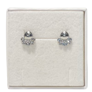 Blksprutte restikker med klare zirkoner