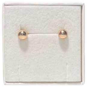 restikker med rosa guld kugle