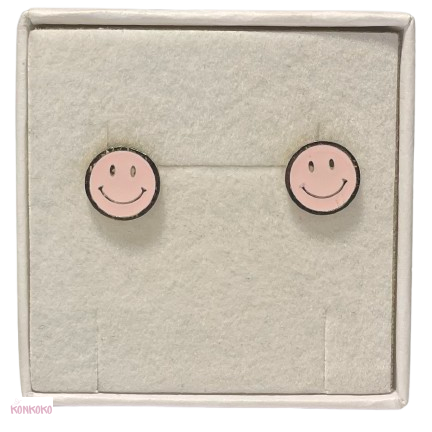 restik med lyserd smiley