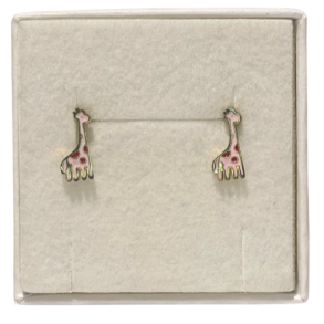 restikker med lyserd giraf