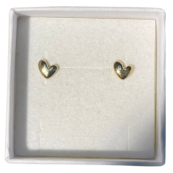 Guld hjerte restikker